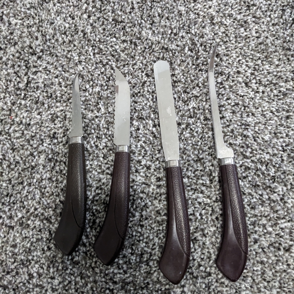 Knife set of 4 Quickcut stainless steel knives